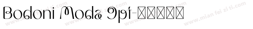 Bodoni Moda 9pt字体转换